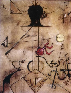 Joan Miró Painting - Retrato de la señora K Joan Miró